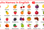List of All Fruits and Their Types with Pictures