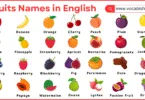 List of All Fruits and Their Types with Pictures