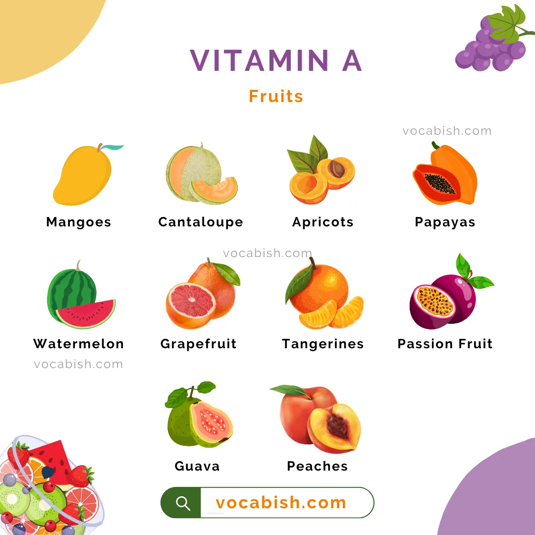 20 Vegetables and Fruits That Rich in Vitamin A