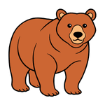 Bear as a Wild Animal