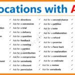 Collocations With Ask in English