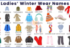 69 Ladies Winter Wear Names with Pictures