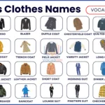 100+ Men's Clothes Names with Pictures