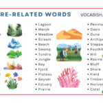50 Nature Related Vocabulary Words in English