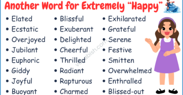 Another Word for Extremely Happy | Synonyms for Happy