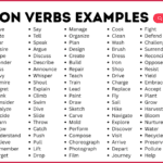 200+ Action Verbs List in English