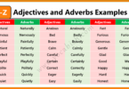 Adjectives and Adverbs Examples Used in the English Language