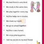 10 Lines about My Best Friend