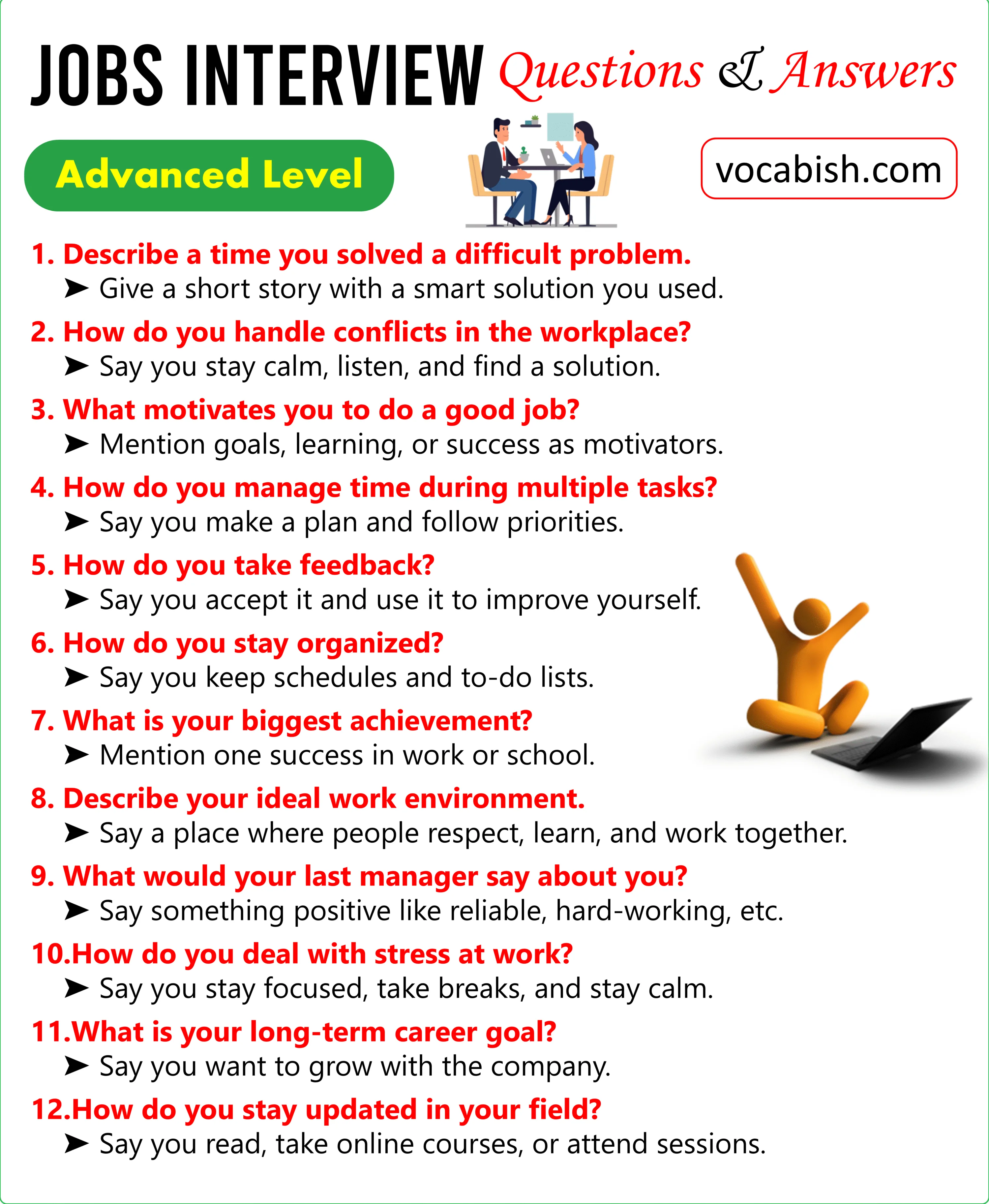 Job Interview Questions and Answers