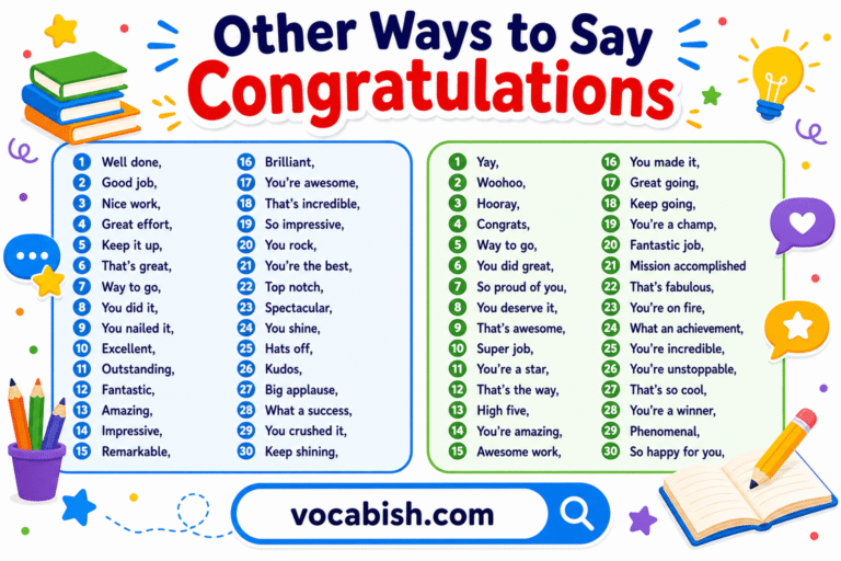 Other Ways to Say Congratulations in English