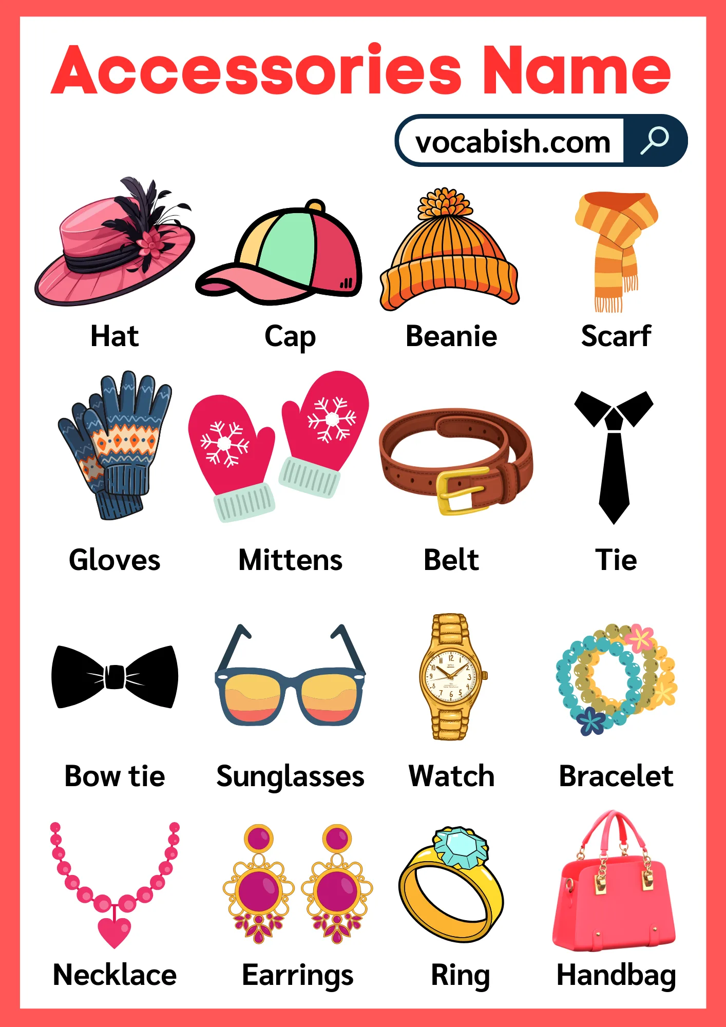 Clothes and Fashion Vocabulary in English