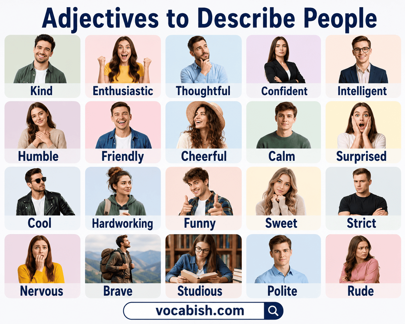 Adjectives Describe People