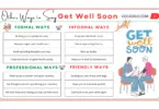 Other Ways to Say Get Well Soon