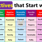 500 Adjectives that Start with P