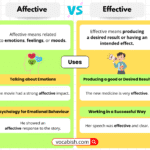 Affective vs Effective Explained with Meanings and Uses