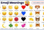 Emoji Meanings: Complete List of Emojis and Their Meanings
