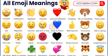 Emoji Meanings: Complete List of Emojis and Their Meanings