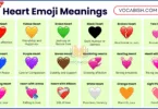 Heart Emoji Meanings 💖💛💙💚 : What Each Colour Heart Means