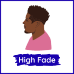 High Fade as Short Haircuts for Men
