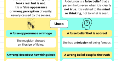Illusion vs Delusion | When to Use illusion and Delusion