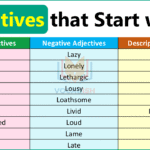 L Adjectives