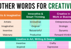 Other words for creative