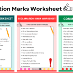 Punctuation Marks Worksheet | Punctuation Worksheets with PDF