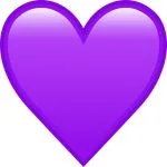 Purple Heart Emoji Meaning