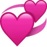 Revolving Hearts Emoji Meaning