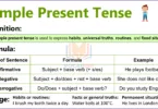 Simple Present Tense in English