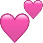 Two Hearts Emoji Meaning
