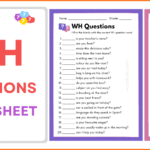 WH Questions Worksheets with Answers