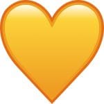 Yellow Heart Emoji Meaning