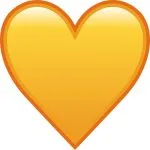 Yellow Heart Emoji Meaning