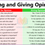 Asking and Giving Opinions in English PDF