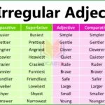 Irregular Adjectives with Examples
