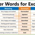 Other Words for Excited