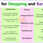 Useful English Phrases for Shopping and Bargaining