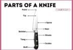 Parts of a Knife with Diagram
