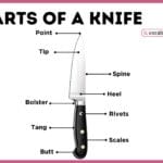 Parts of a Knife with Diagram
