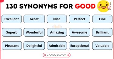 Synonyms for Good in English
