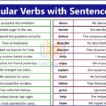100 Examples of Regular Verbs