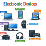 List of Electronic Devices with Pictures