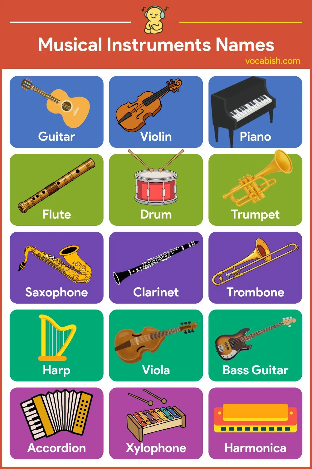List of Musical Instruments