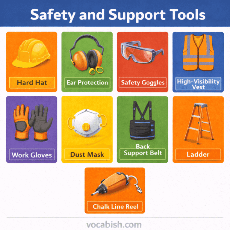 List of 100+ Tools Names in English with Pictures | Vocabish