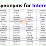 Other Words for Interesting