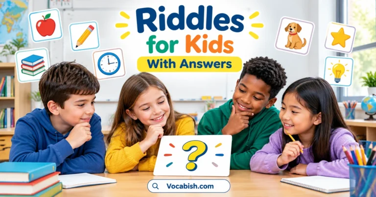 250 Riddles for Kids with Answers
