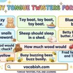Funny Tongue Twisters for Kids in English