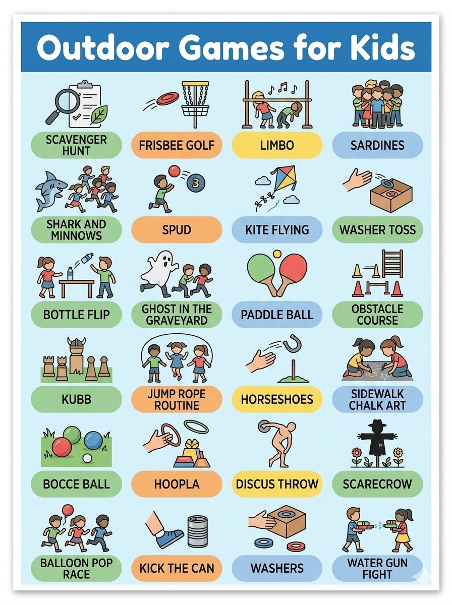 List of Outdoor Games