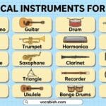 Musical Instruments for Kids with Pictures